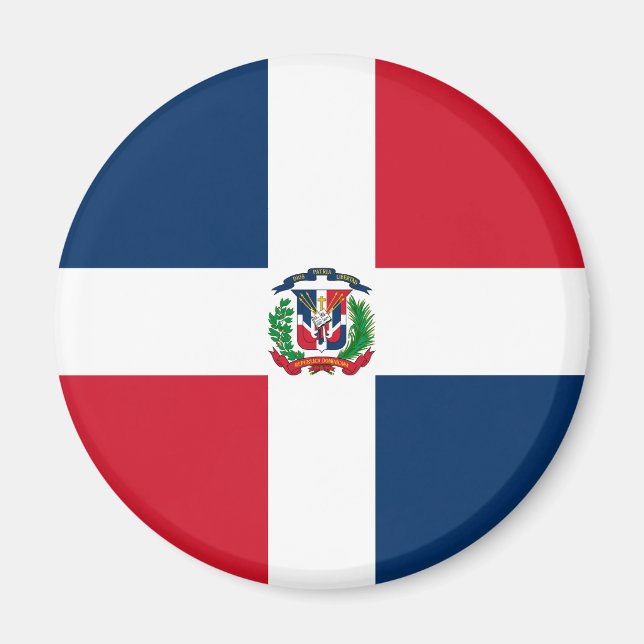 Íman Bandeira da República Dominicana (Frente)