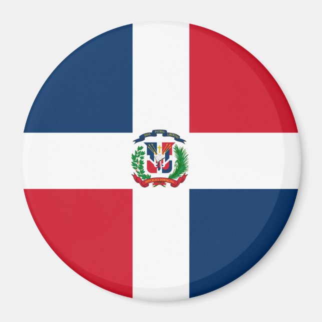 Íman Bandeira da República Dominicana (Frente)
