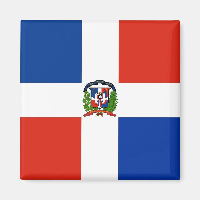 Íman Bandeira da República Dominicana (Frente)