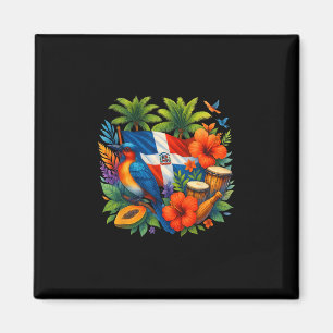 Íman Bandeira da República Dominicana Férias Viagem Tro