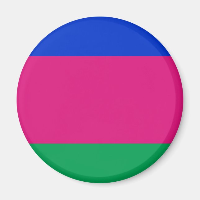 Íman Bandeira da República Popular de Kuban (Frente)