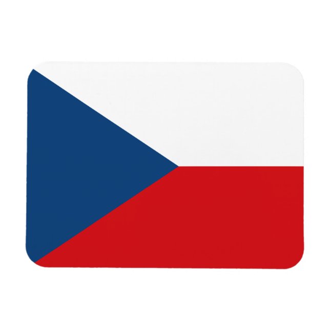 Íman Bandeira da República Tcheca (Horizontal)