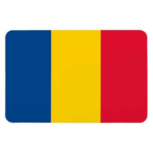 Íman Bandeira da Romênia (Horizontal)