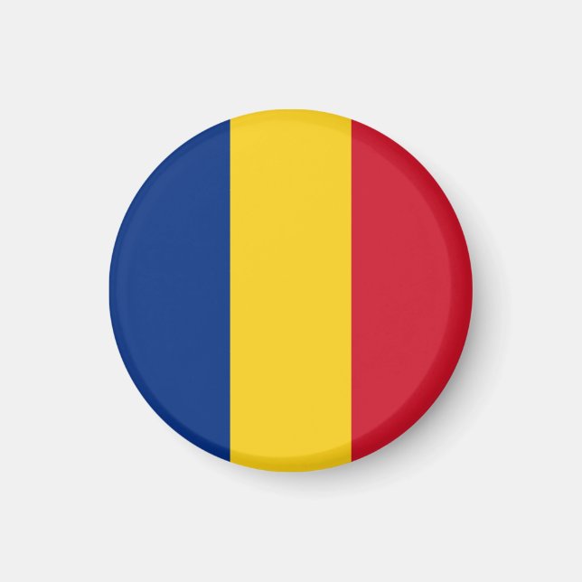 Íman Bandeira da Romênia (Frente)