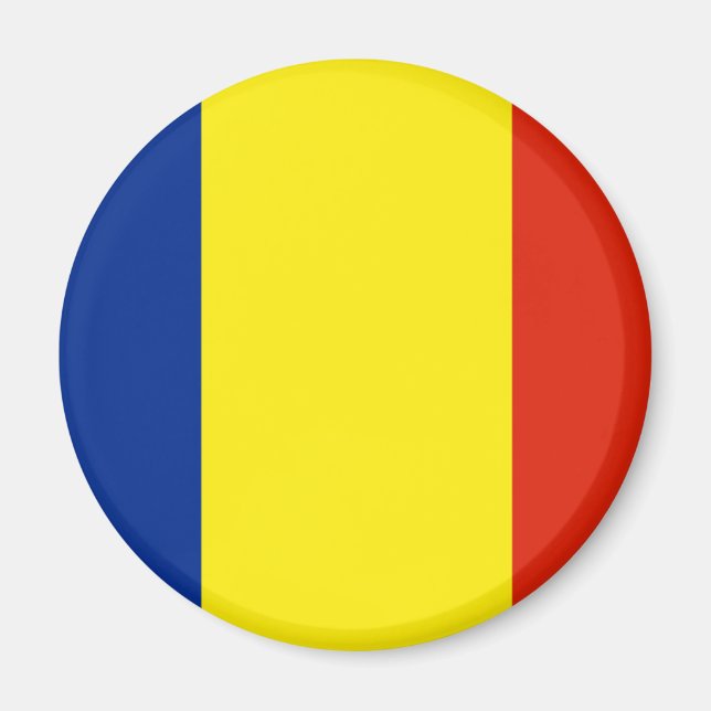 Íman Bandeira da Romênia (Frente)