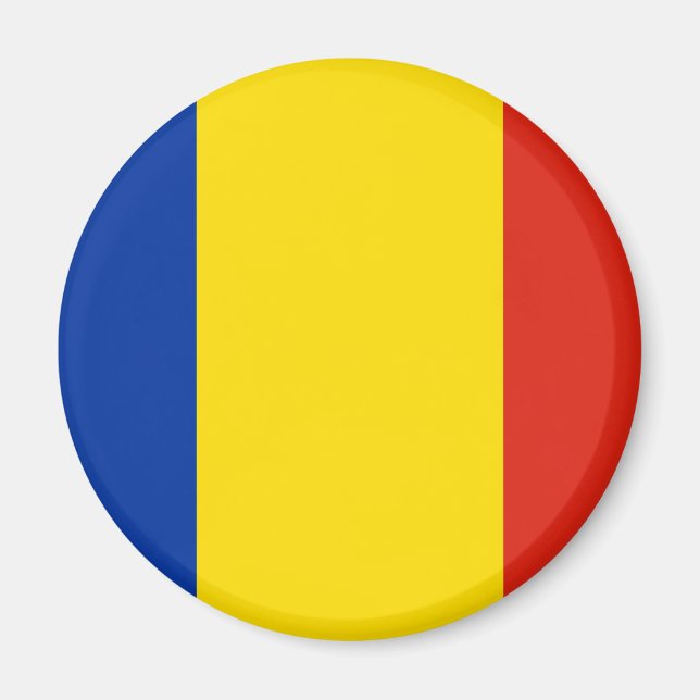Íman Bandeira da Romênia (Frente)