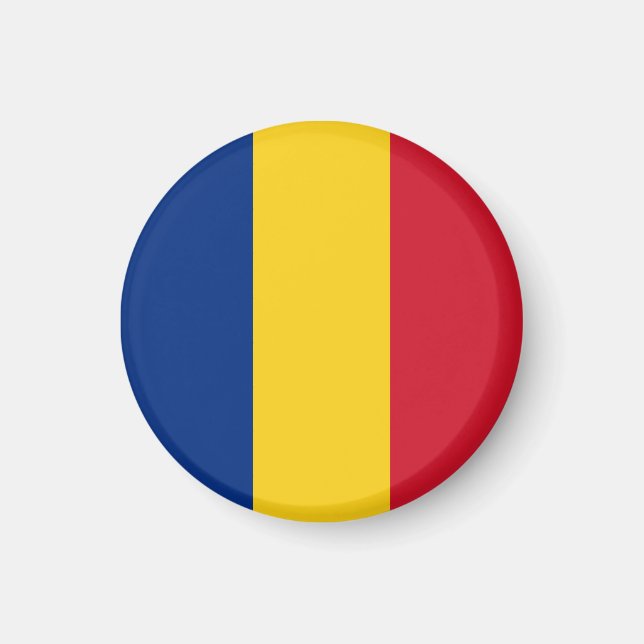 Íman Bandeira da Romênia (Frente)
