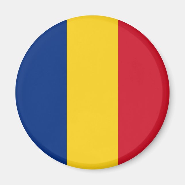Íman Bandeira da Romênia (Frente)