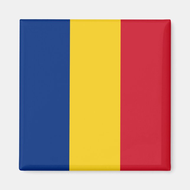 Íman Bandeira da Romênia (romena) (Frente)