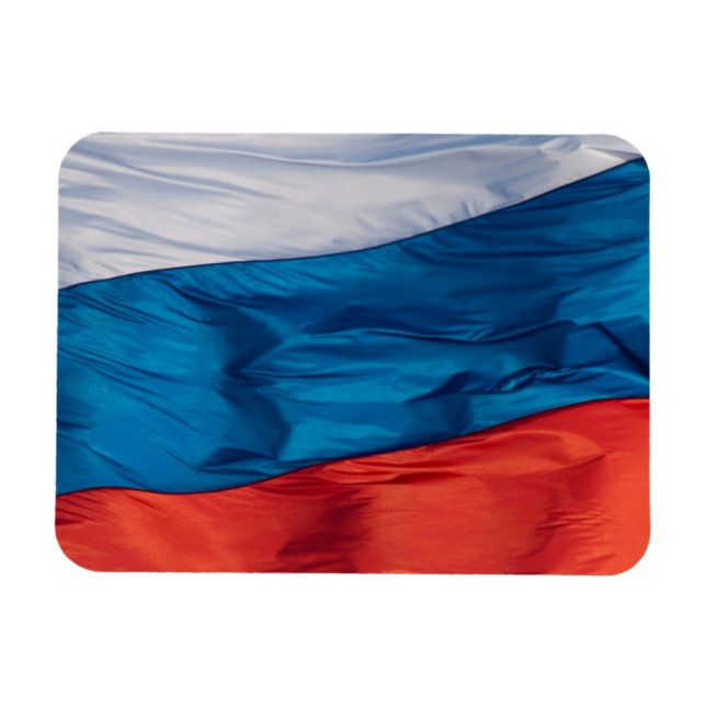 Íman Bandeira da Rússia (Horizontal)