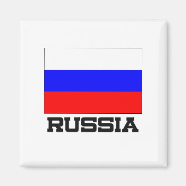 Íman Bandeira da Rússia (Frente)