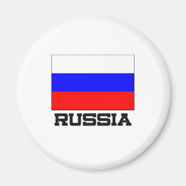 Íman Bandeira da Rússia (Frente)