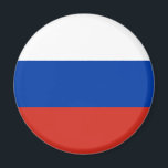 Íman Bandeira da Rússia<br><div class="desc">Bandeira patriótica da Rússia.</div>