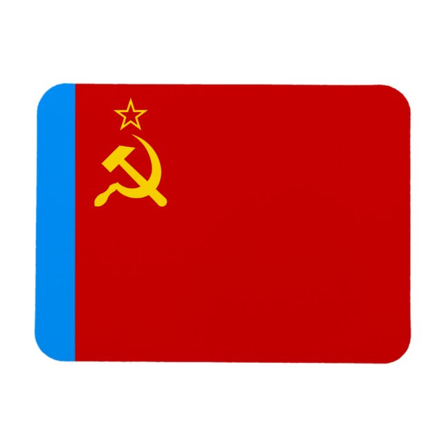 Íman Bandeira da Rússia Soviética, URSS, CCCP, Comunism (Horizontal)