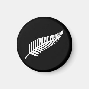 Íman bandeira da samambaia prateada (NZ)