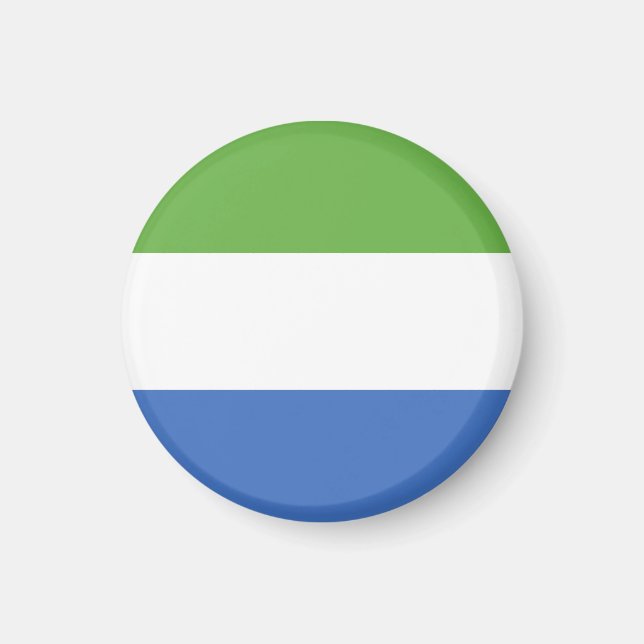 Íman bandeira da Serra Leoa (Frente)