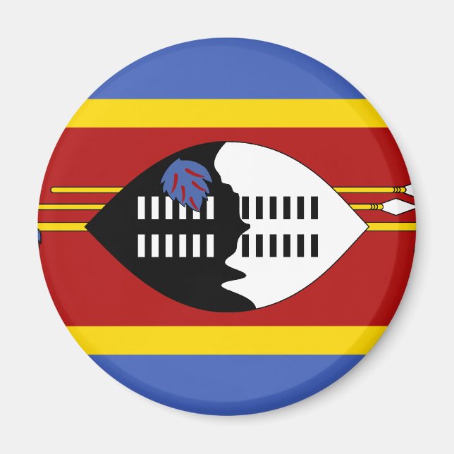 Íman Bandeira da Suazilândia (Frente)