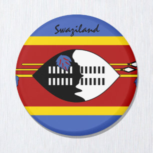 Íman Bandeira da Suazilândia e África - fãs de viagem/e