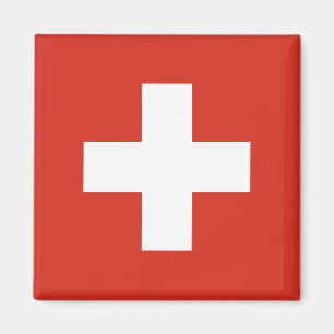 Íman Bandeira da Suiça - Schweiz - Suisse - Svizzera