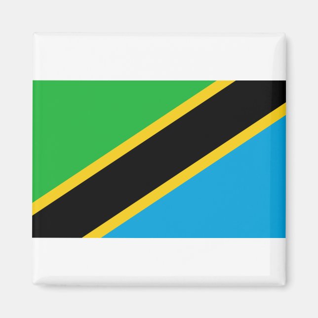 Íman Bandeira da Tanzânia (Frente)