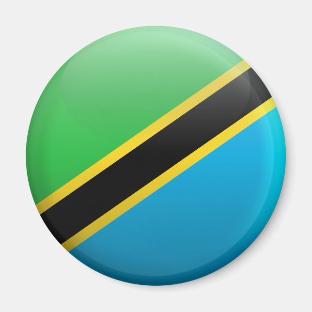 Íman Bandeira da Tanzânia (Frente)