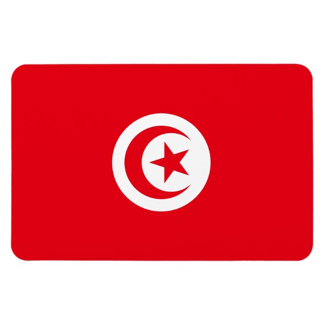 Íman Bandeira da Tunísia (Horizontal)