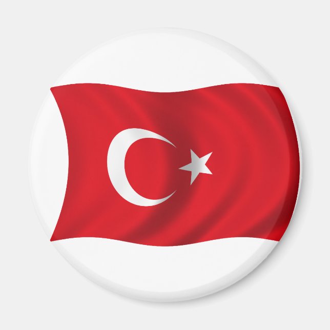 Íman Bandeira da Turquia (Frente)