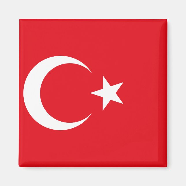 Íman Bandeira da Turquia (Frente)