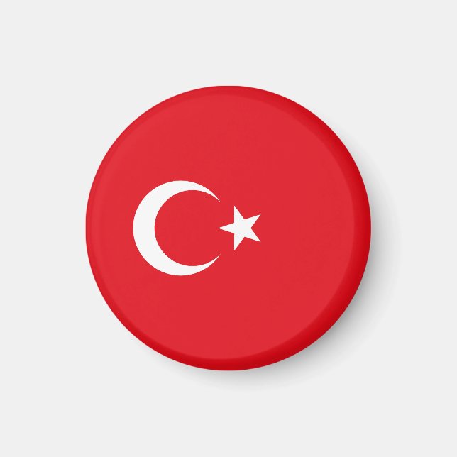 Íman Bandeira da Turquia (Frente)