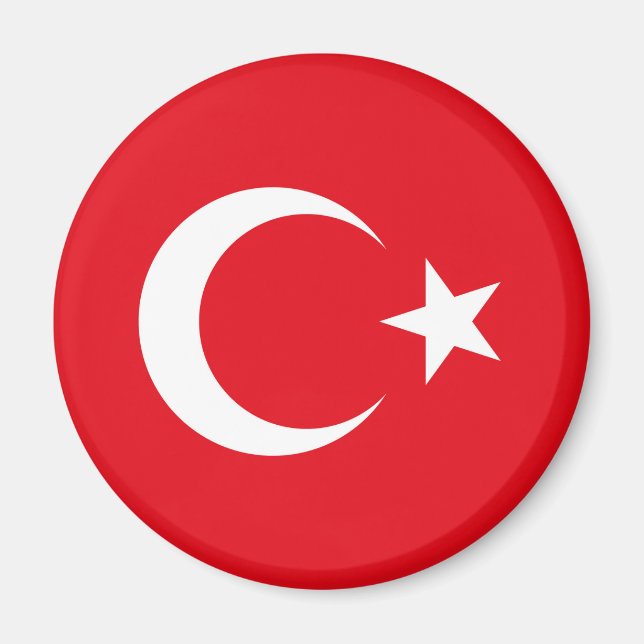 Íman Bandeira da Turquia (Frente)