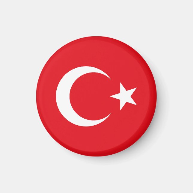 Íman Bandeira da Turquia (Frente)
