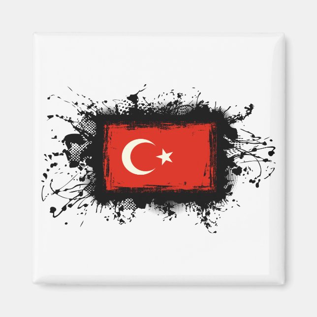 Íman Bandeira da Turquia (Frente)