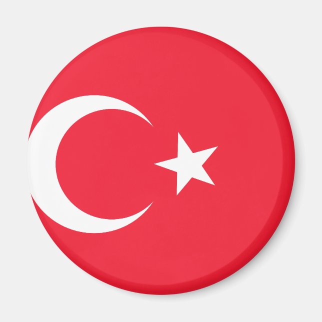 Íman Bandeira da Turquia (Frente)