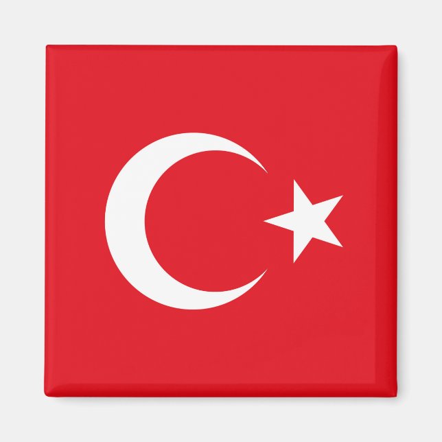 Íman Bandeira da Turquia (Frente)