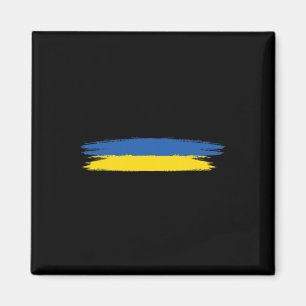Íman Bandeira da Ucrânia Com Cores Azul E Amarelo Sem G