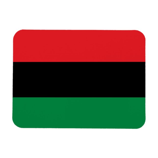 Íman Bandeira da UNIA Pan-Africana (Horizontal)