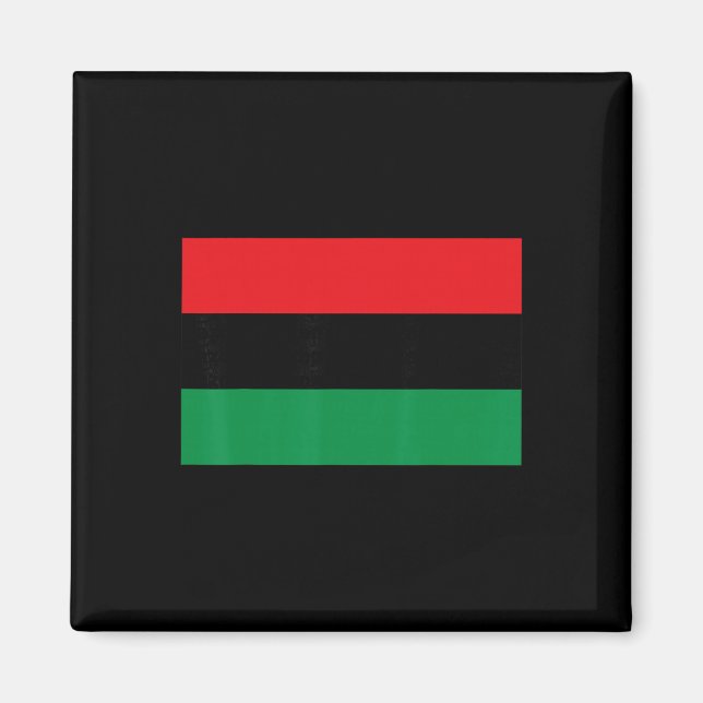 Íman Bandeira da Unia Pan-Africana Mapa Continente Hist (Frente)