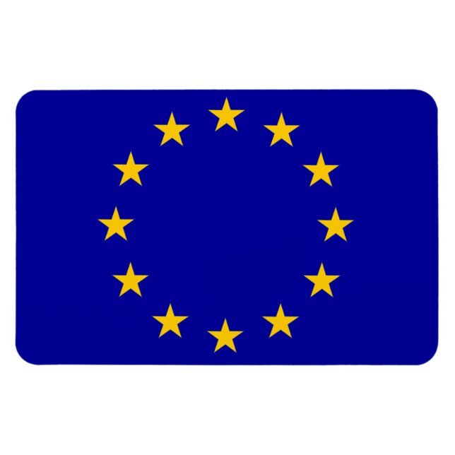 Íman Bandeira da União Europeia (Horizontal)