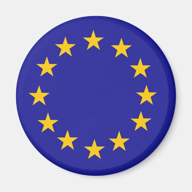 Íman Bandeira da União Europeia (Frente)