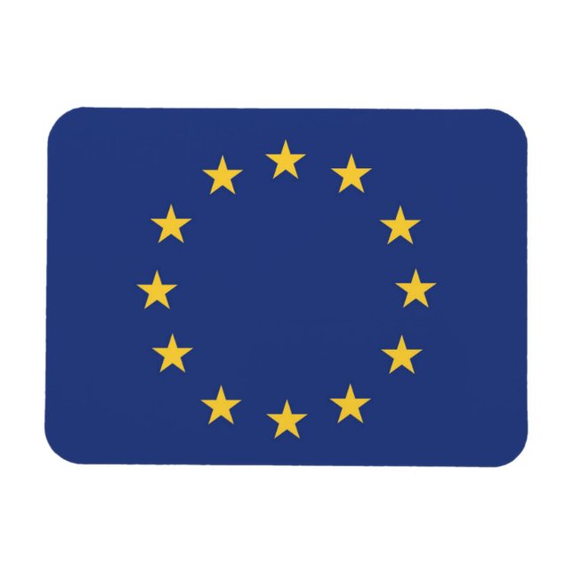 Íman Bandeira da União Europeia (Horizontal)