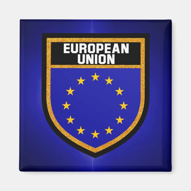 Íman Bandeira da União Europeia (Frente)