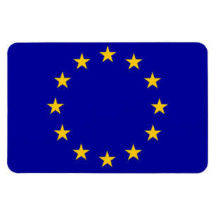 Íman Bandeira da União Europeia de E. -