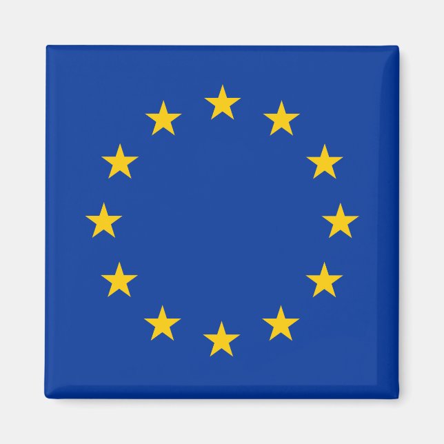 Íman Bandeira da União Europeia (UE) (Europa) (Frente)
