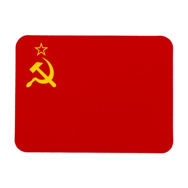 Íman Bandeira da União Soviética, URSS, CCCP, Comunismo (Horizontal)