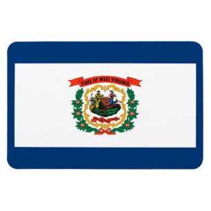 Íman bandeira da Virgínia Ocidental