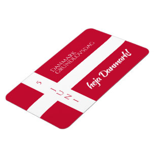 Íman Bandeira Danmark Grundlovsdag Danmark