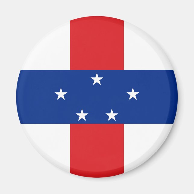 Íman Bandeira das Antilhas Holandesas (Frente)