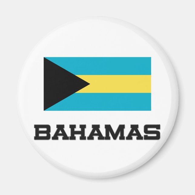 Íman Bandeira das Bahamas (Frente)