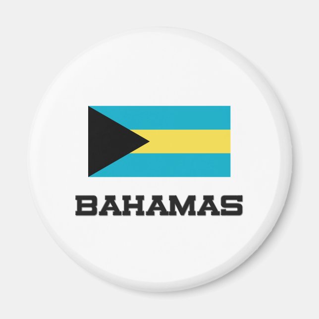Íman Bandeira das Bahamas (Frente)