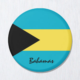 Íman Bandeira das Bahamas e América do Norte - fãs de